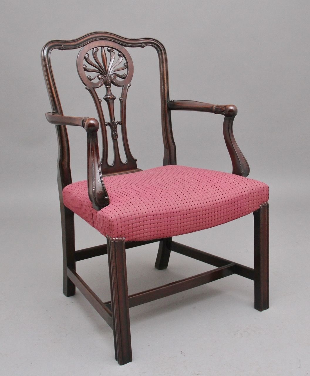 Set Of Ten Mahogany Armchairs By Alfred Allen Of Birmingham photo for sale