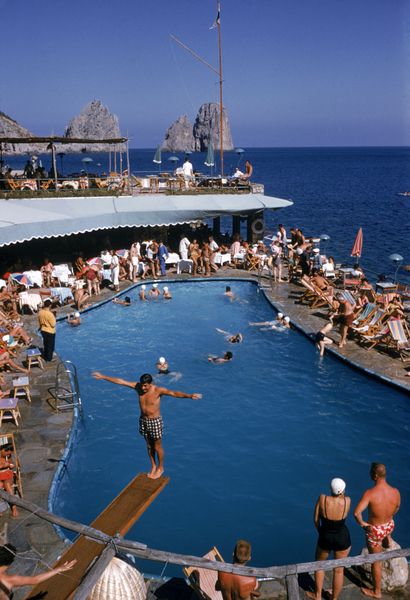 ' Marina Piccola ' By Slim Aarons Oversized C Type