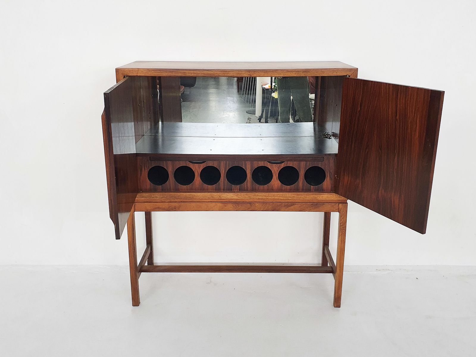 Rosewood Bar Cabinet By Torbjørn Afdal For Mellemstrands Møbelfabrik, Norway, 1960s photo 6097.727999999999