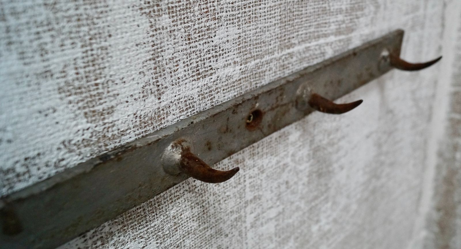 Antique French Cast Iron Butchers Hooks photo 250.0