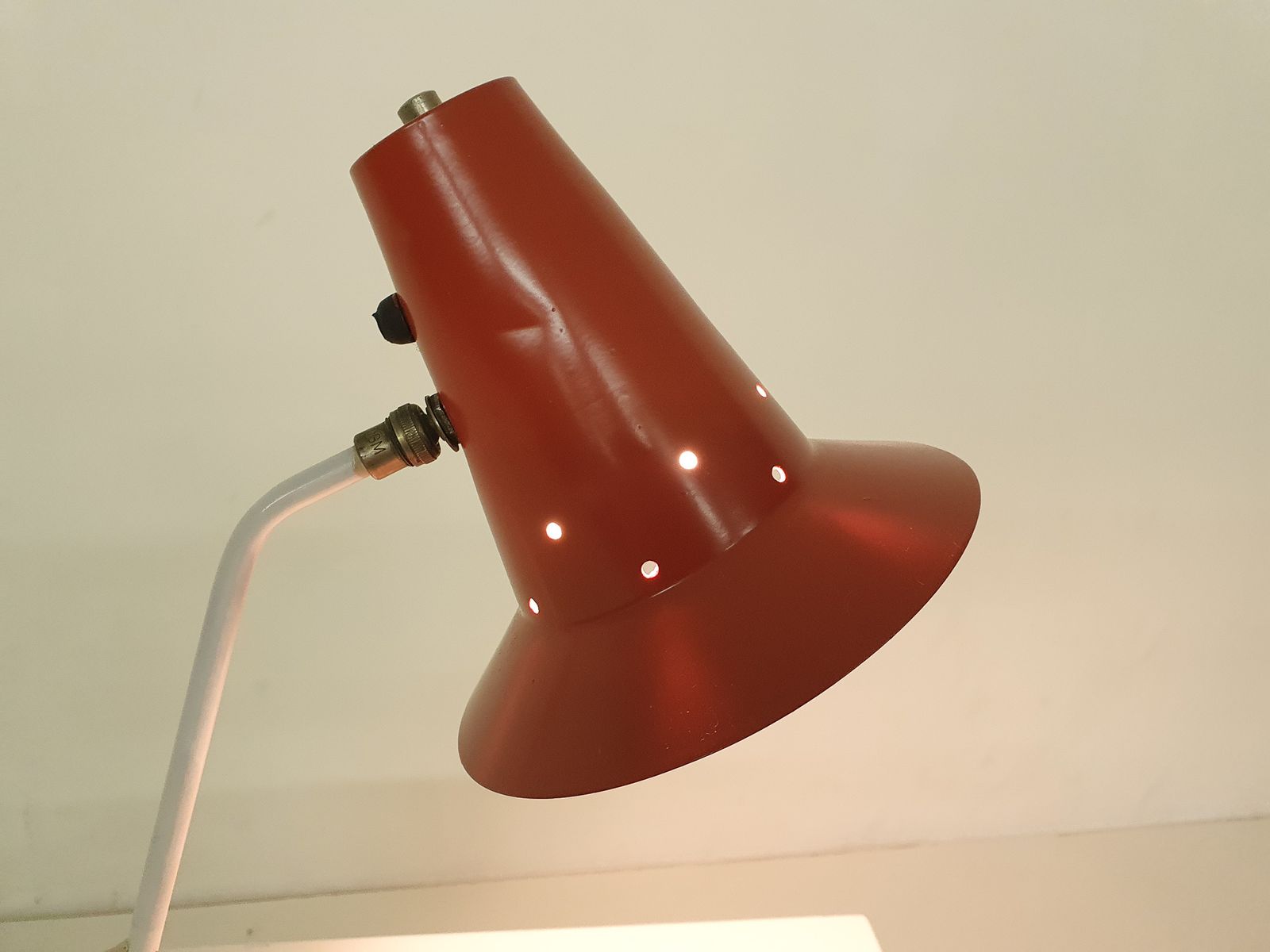 Hala Zeist Bureaulamp "Sun Series", Nederland, Ca. Jaren 1950 photo vinterior