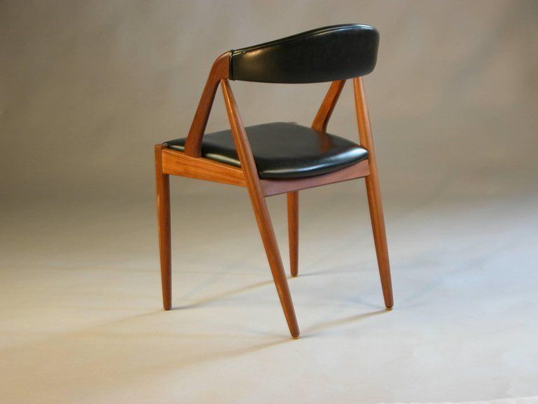 Kai Kristiansen Set Of Eight Restored And Refinished Dining Chairs In Teak Choice Of Upholstery photo Furniture