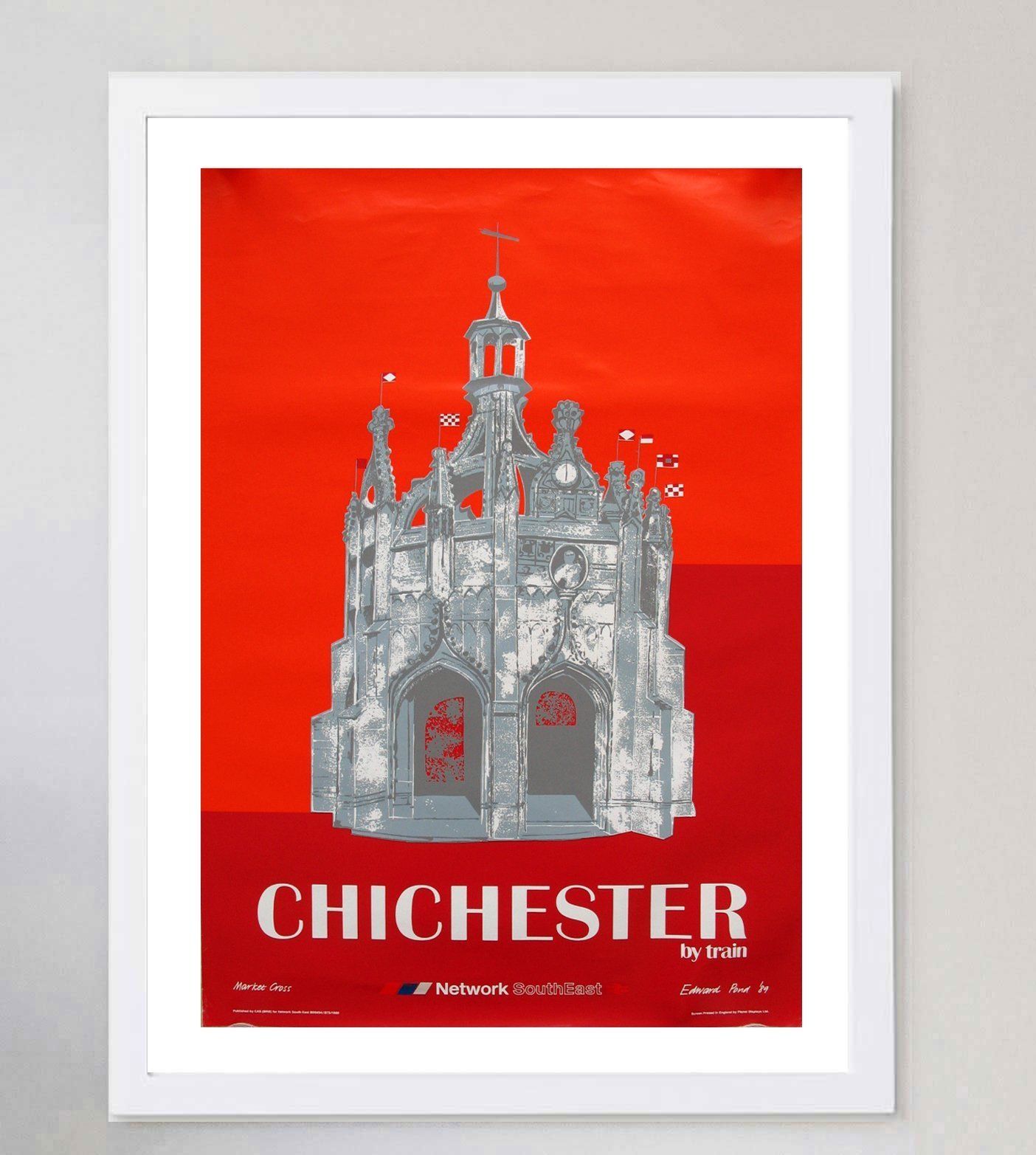 Chichester Network South East Railways, Original Vintage Poster photo for sale