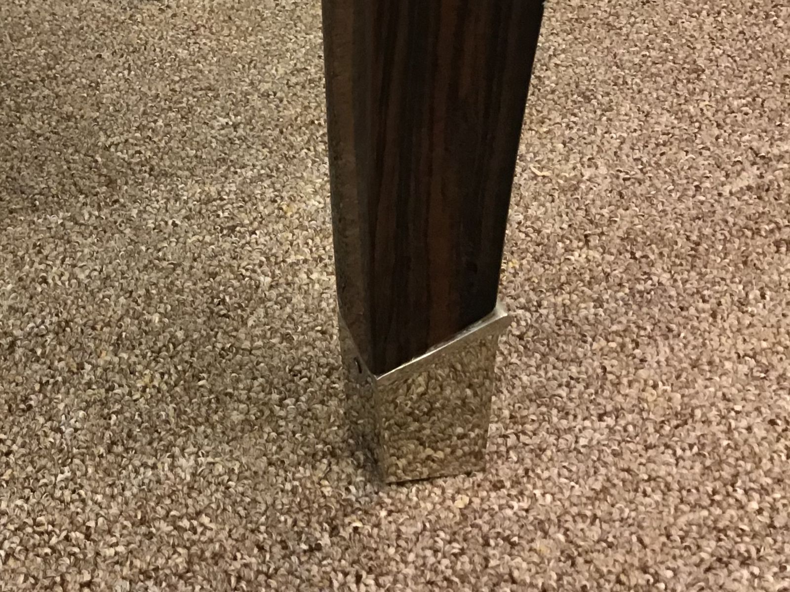 French Stool, 1930s, Ebony, Upcycled photo Furniture