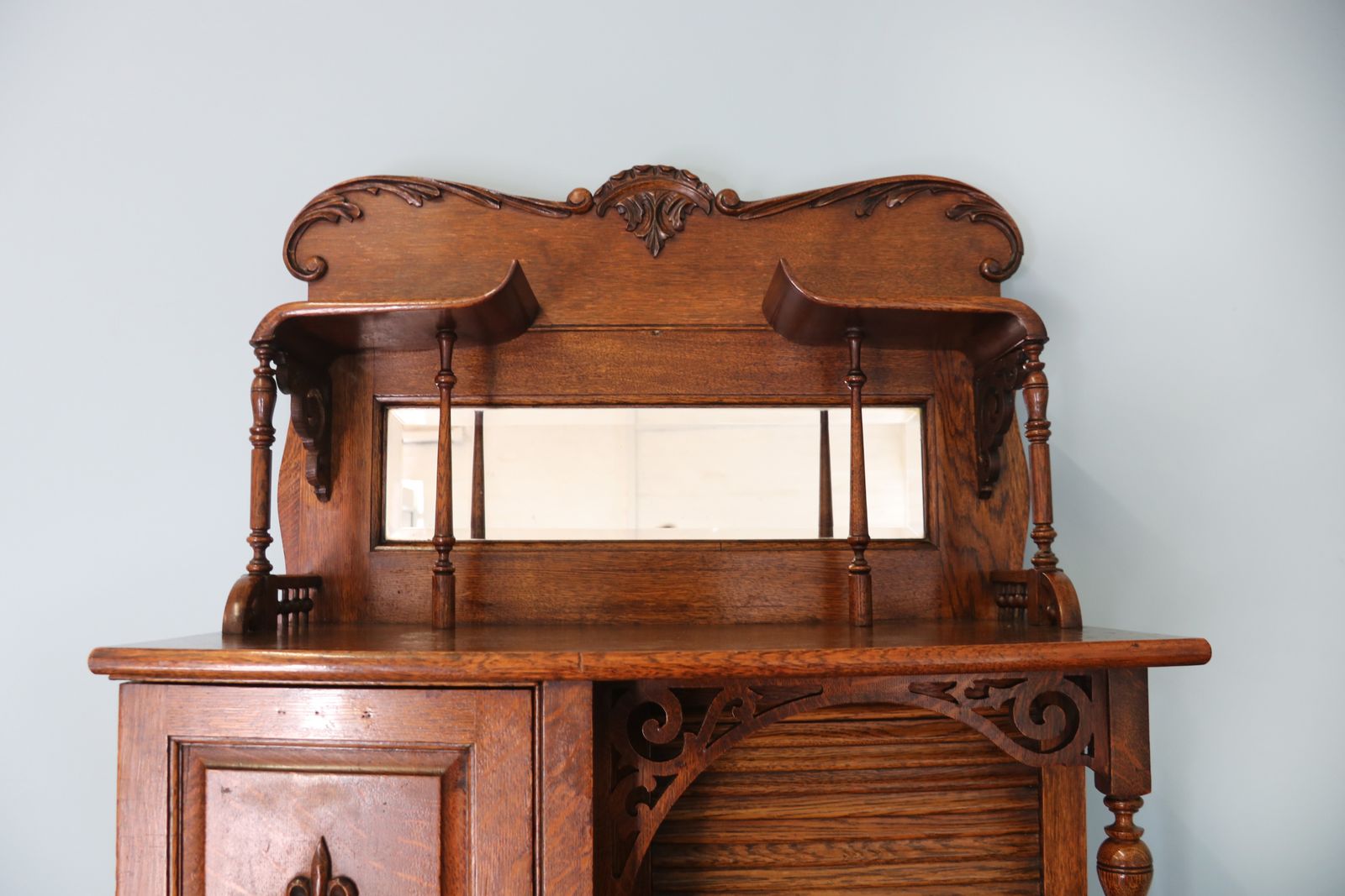 photo furniture This Late 19th Century Oak Combination Dentist’s Cabinet