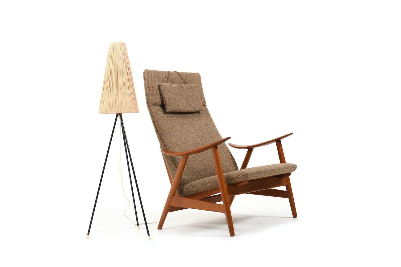 Mid Century Illum Wikkelsø Teak Lounge Chair photo Furniture