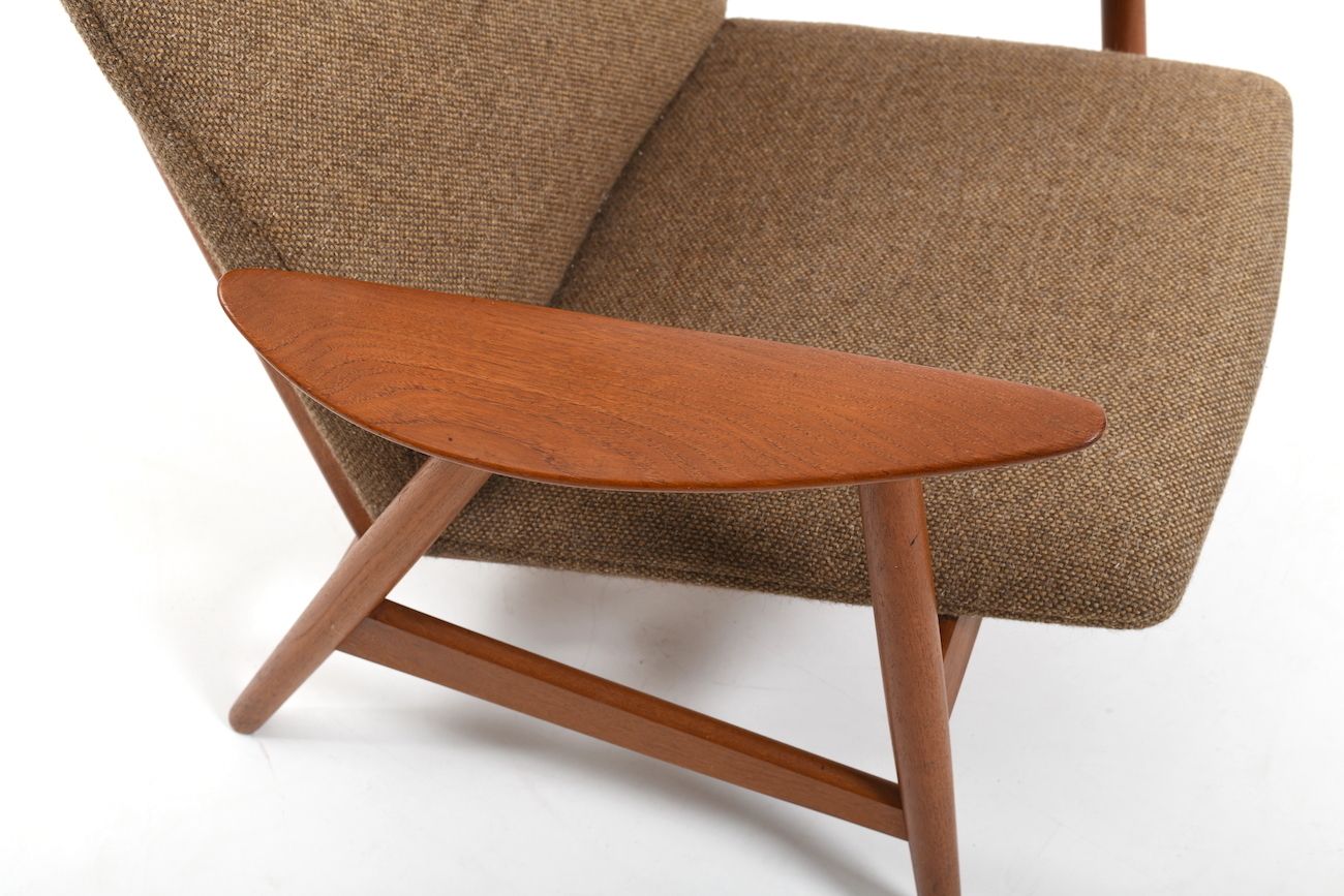 photo furniture Mid Century Illum Wikkelsø Teak Lounge Chair