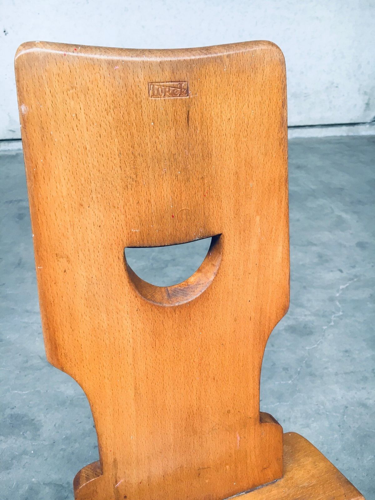 photo buy Vintage Belgische Brutalist Design Pub Café Stoelen Set Van Torck, België Ca. Jaren 1960
