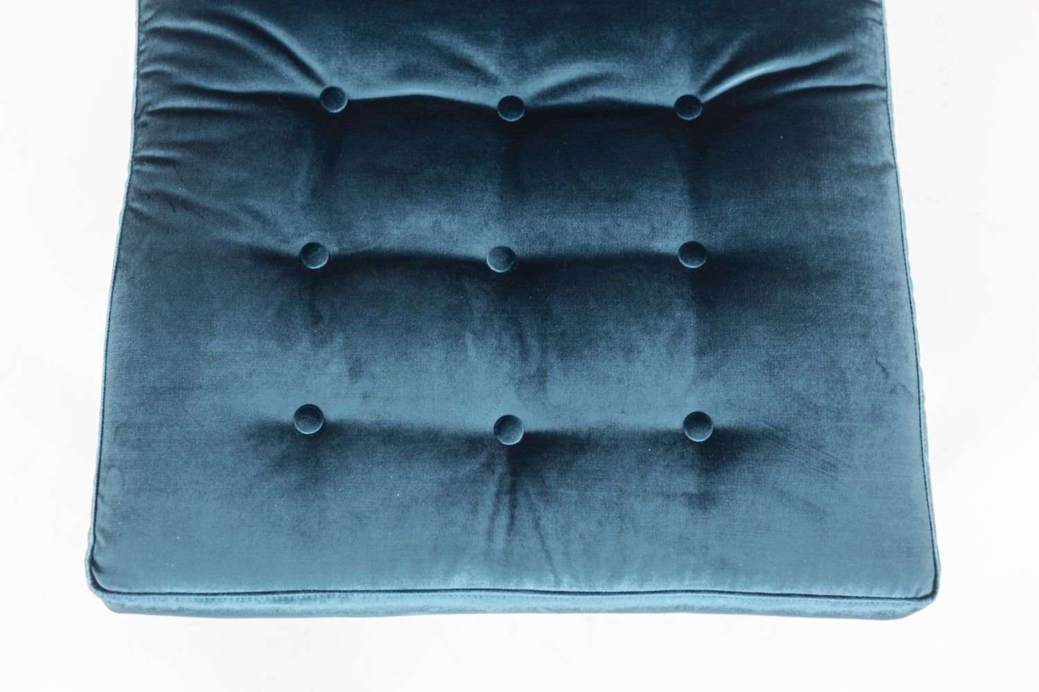 France & Søn, Danish Low Chair In Rosewood And Blue Velvet, 1962 photo 2016.0