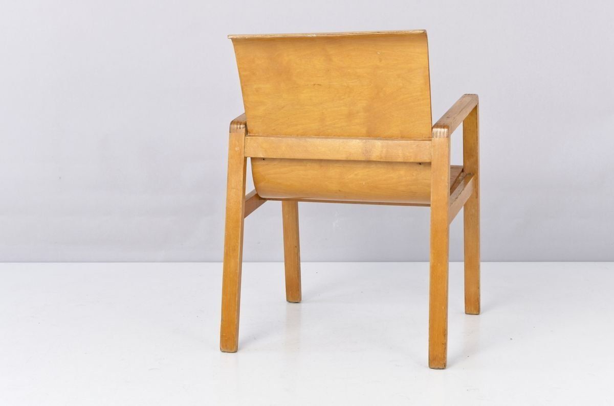 Finnish Armchair By Alvar Aalto For Artek, 1932 photo vintage