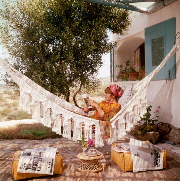 ' Bettina Graziani ' By Slim Aarons Oversized C Type