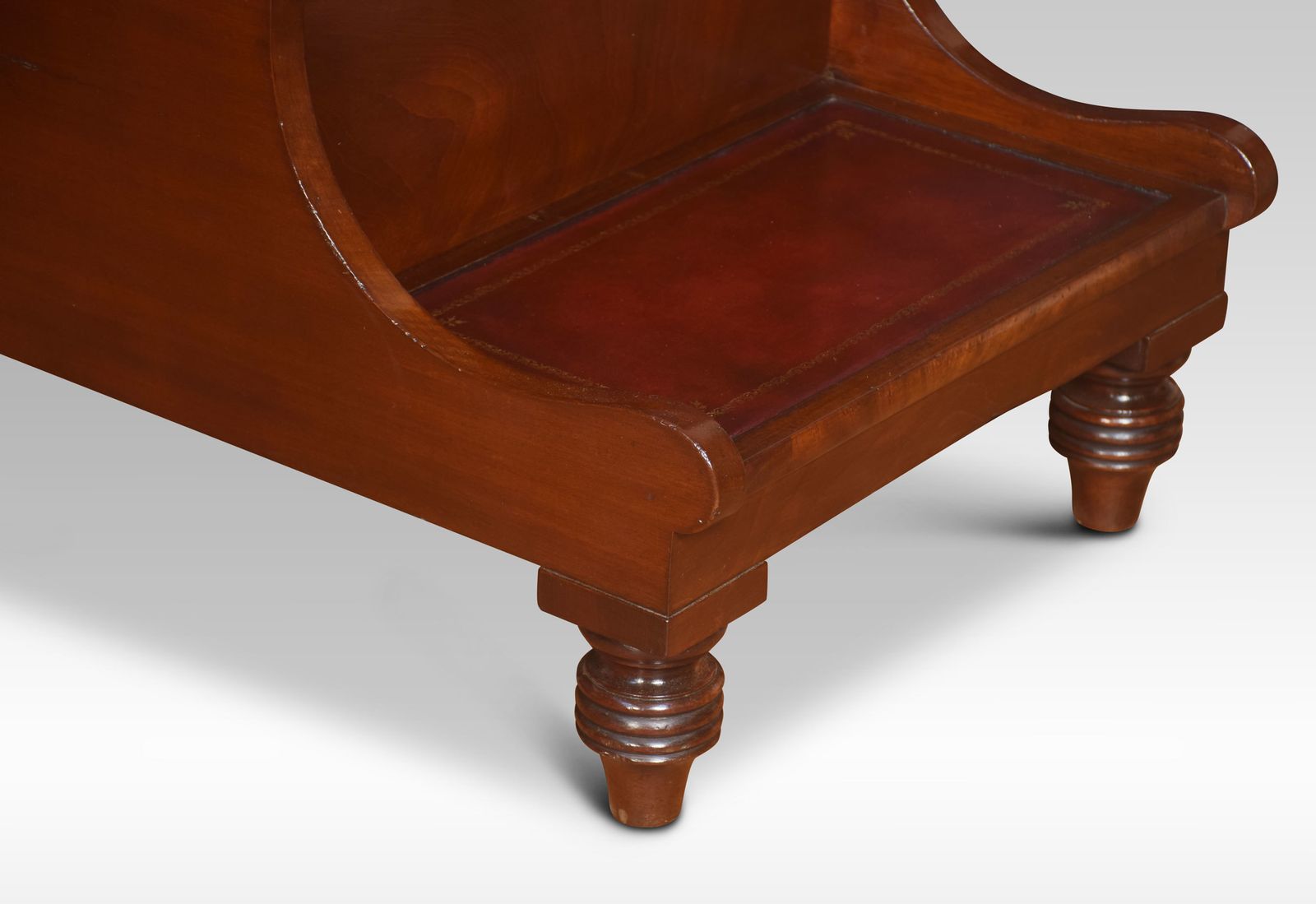 19th Century Mahogany Library Steps photo vintage