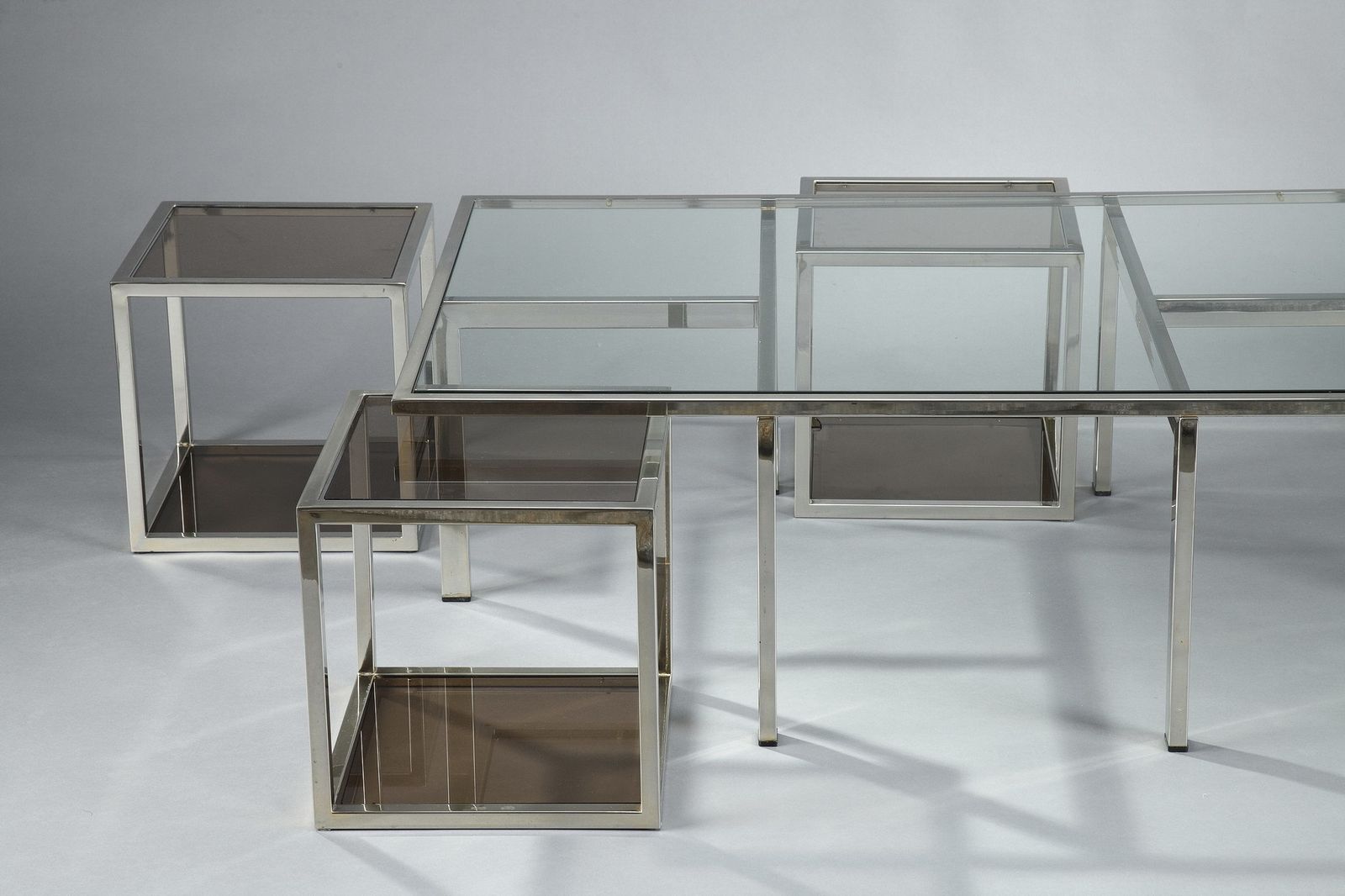 photo buy Table basse et 4 tables d'appoint amovibles