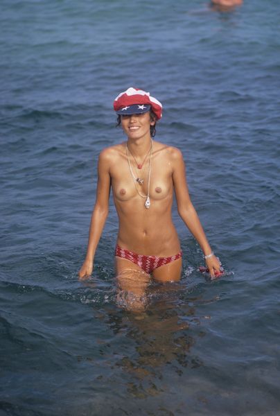 ' Saint Tropez Swimmer ' By Slim Aarons Oversized C Type