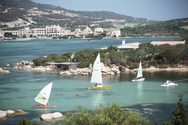 ' Costa Smeralda, Sardinia ' By Slim Aarons Oversized C Type