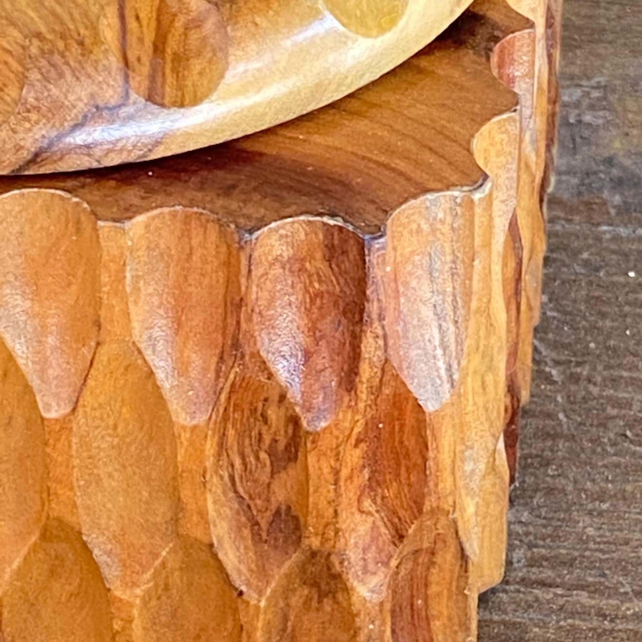 Box In Wood, For Jewelry Or Candle, France 1980 photo furniture