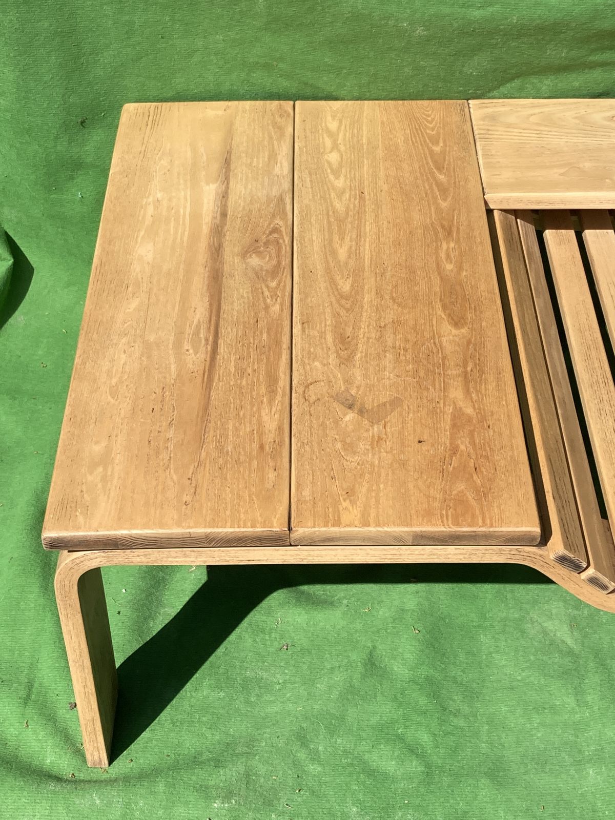 Midcentury Dutch Side Or Coffeetable Bench Attributed To Jindrich Halabala For Pastoe photo for sale