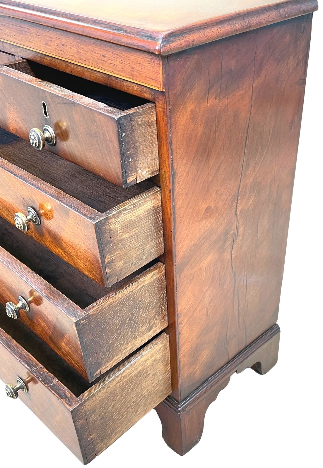 Georgian Mahogany Miniature Chest (England, Circa 1800) photo buy