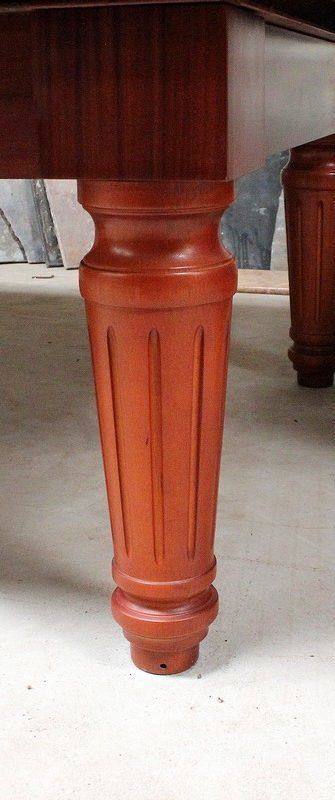 French Billiard Table "Toulet" In Mahogany, Louis XVI Taste Mid 20th Century photo vintage