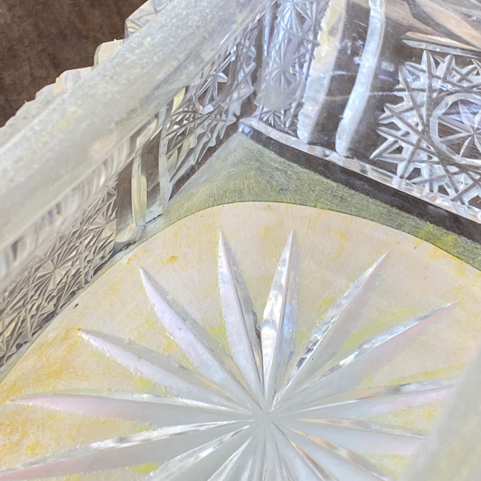 Butter Dish In Beveled Glass Or Crystal, France 1970 photo buy