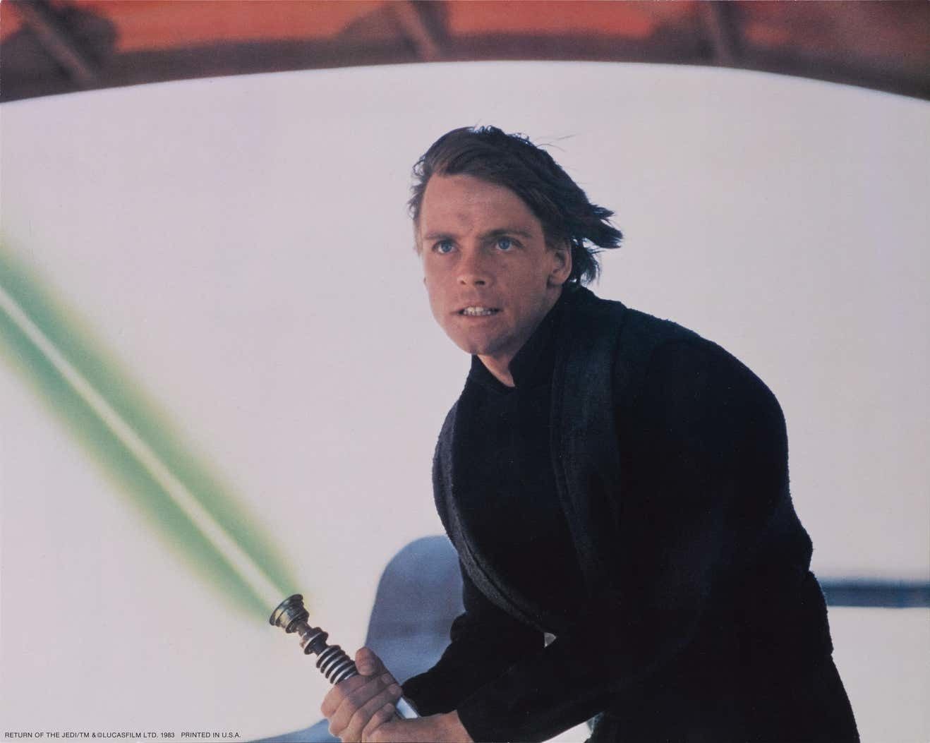 Original Us Oversized Still From The 1983 Third Star Wars Film Return Of The Jedi. photo for sale