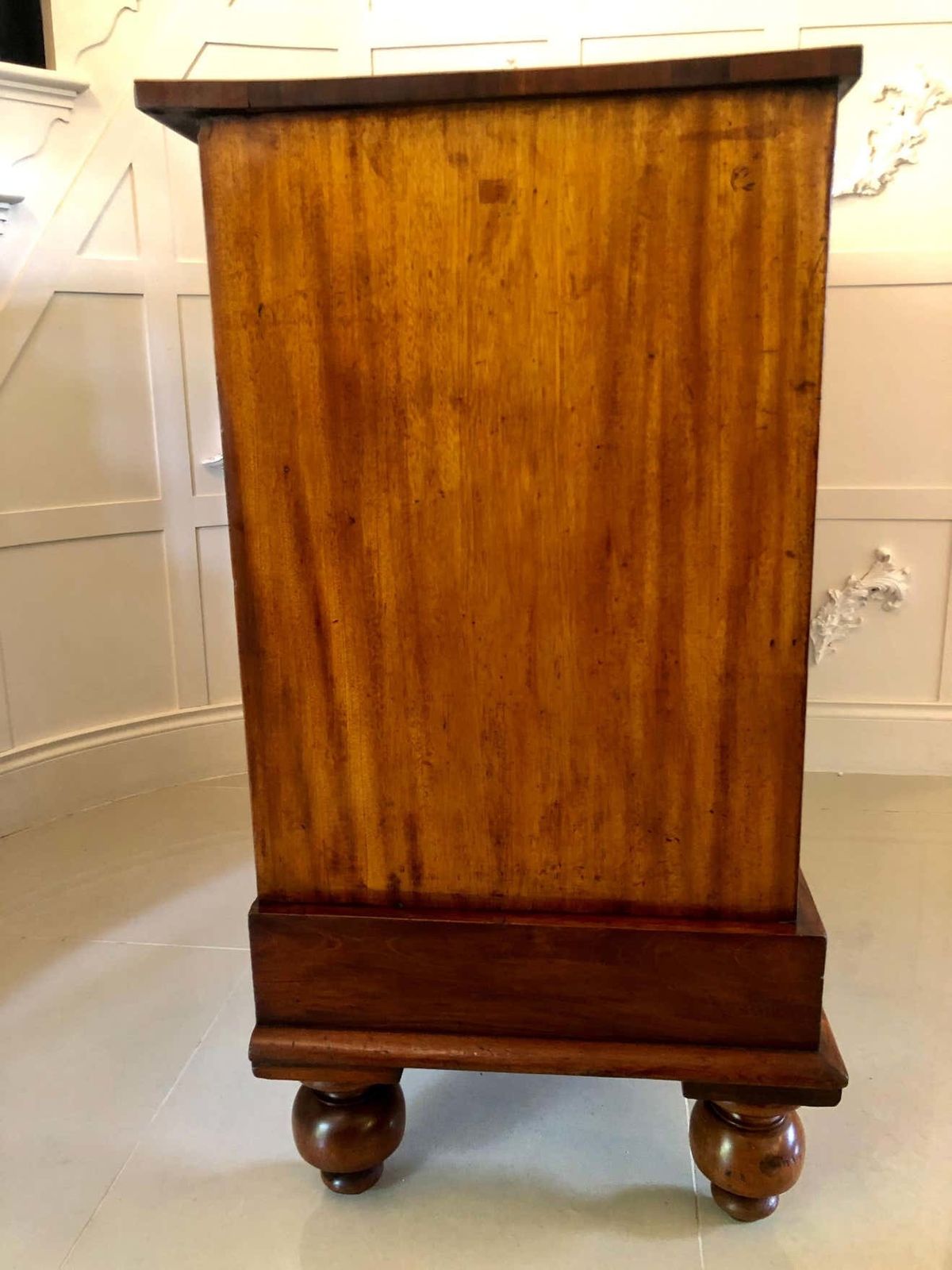 Antique Victorian Mahogany Chest Of Drawers photo Furniture