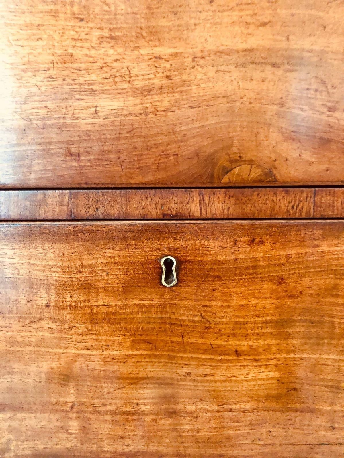 Antique Victorian Mahogany Chest Of Drawers photo vintage