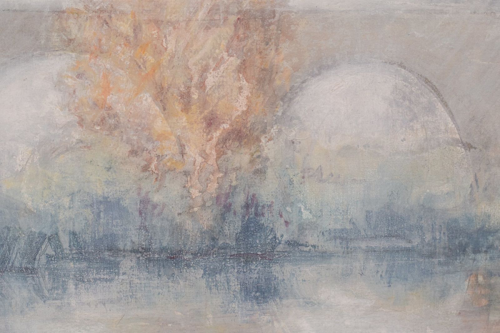 José Luis Sanz Magallon – Impressionistisch Riviertafereel photo Kunst
