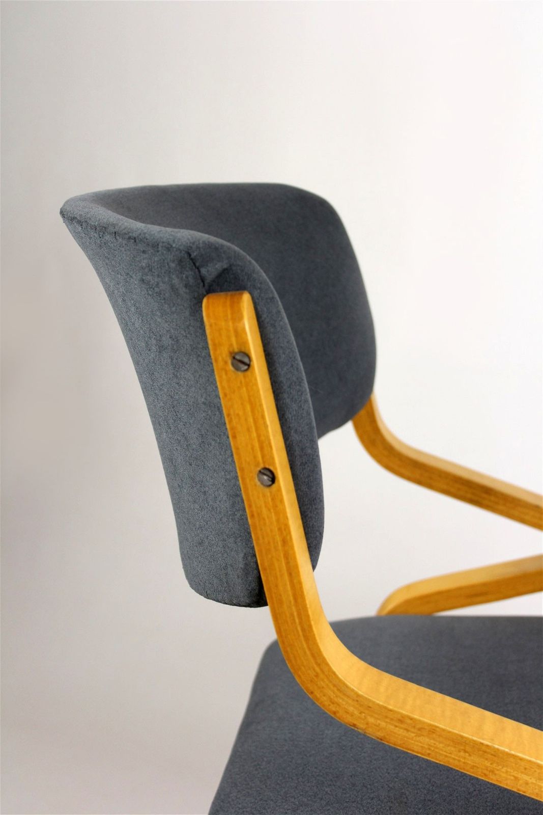 Czech Bent Plywood Chairs From Holesov, 1970s, Set Of 4 photo for sale