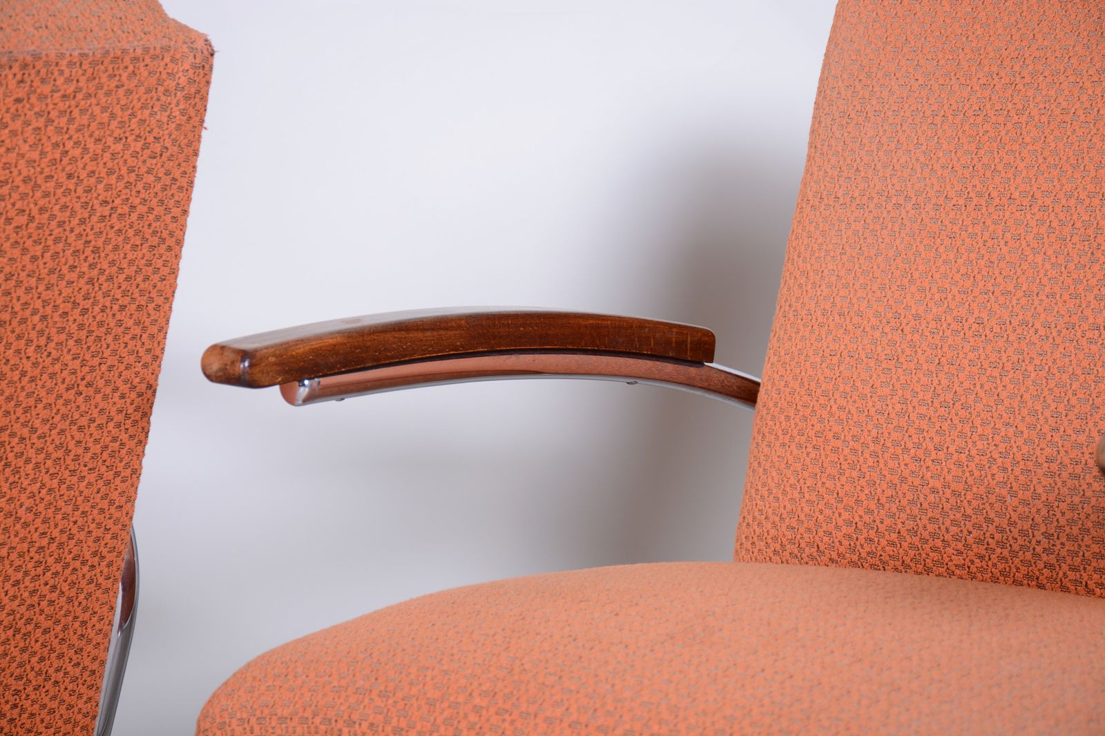 Bauhaus Tubular Chrome Armchairs By Mücke Melder, 1930s, Set Of 2 photo vinterior