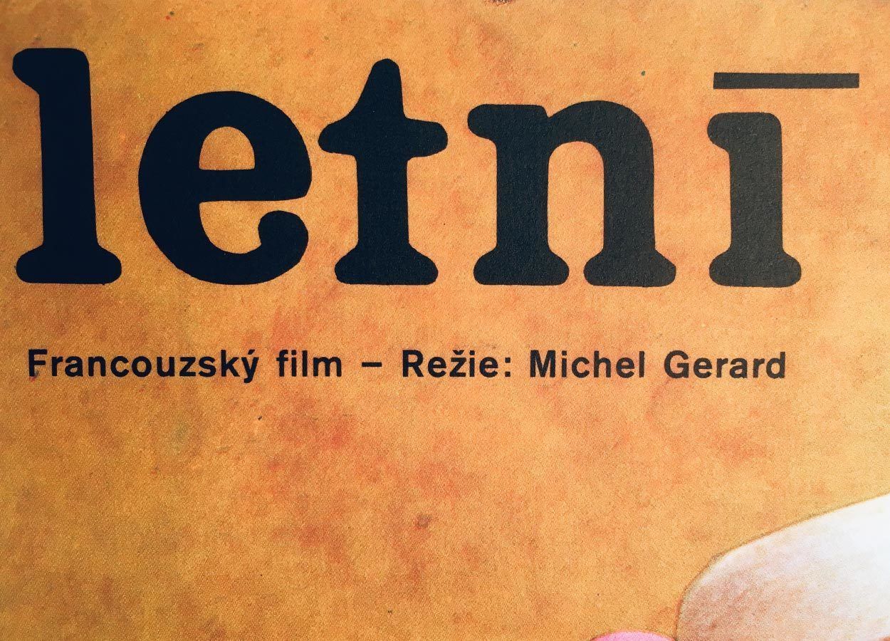 Movie Poster, Vacationers, Petr Vápeník, 1974 photo Art