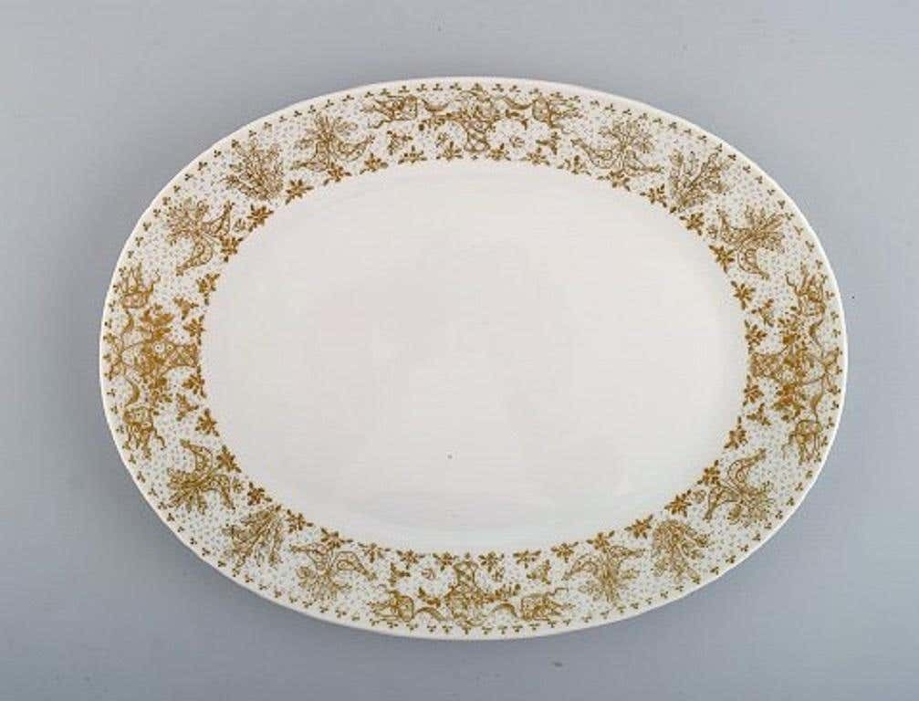 Bjørn Wiinblad For Rosenthal, Two Oval Serving Dishes In Porcelain photo furniture