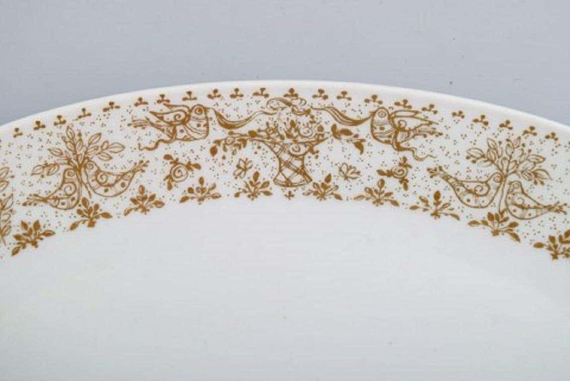 Bjørn Wiinblad For Rosenthal, Two Oval Serving Dishes In Porcelain photo Home Decor