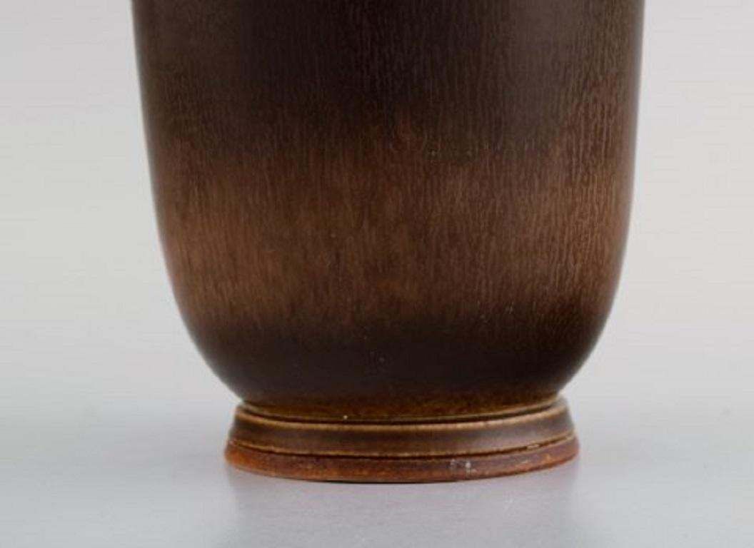 Berndt Friberg For Gustavsberg Studiohand, Large Vase In Glazed Stoneware photo furniture