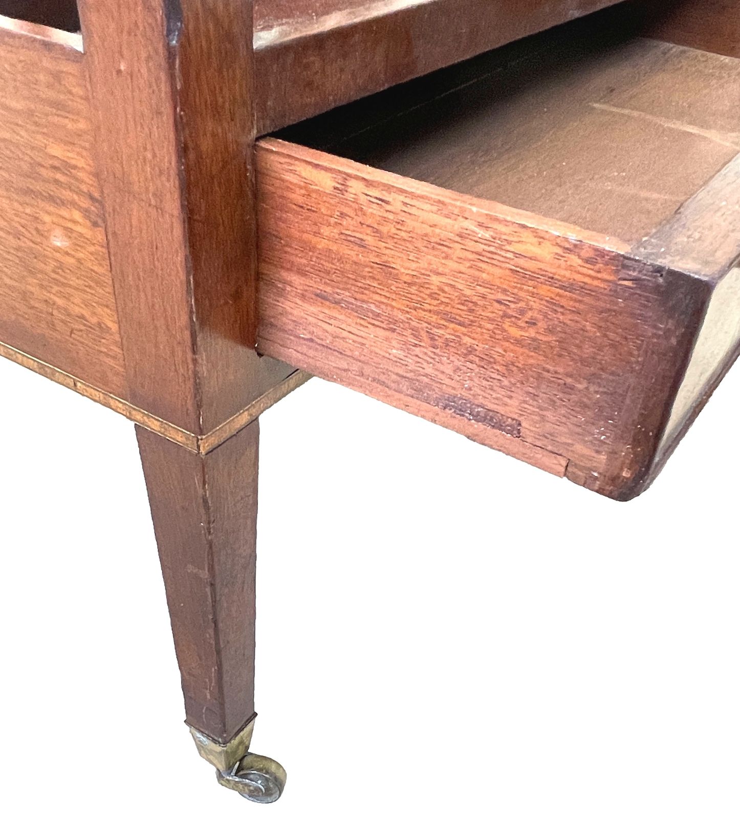 Mahogany Georgian Boat Shaped Canterbury (England, Circa 1800) photo Home Decor