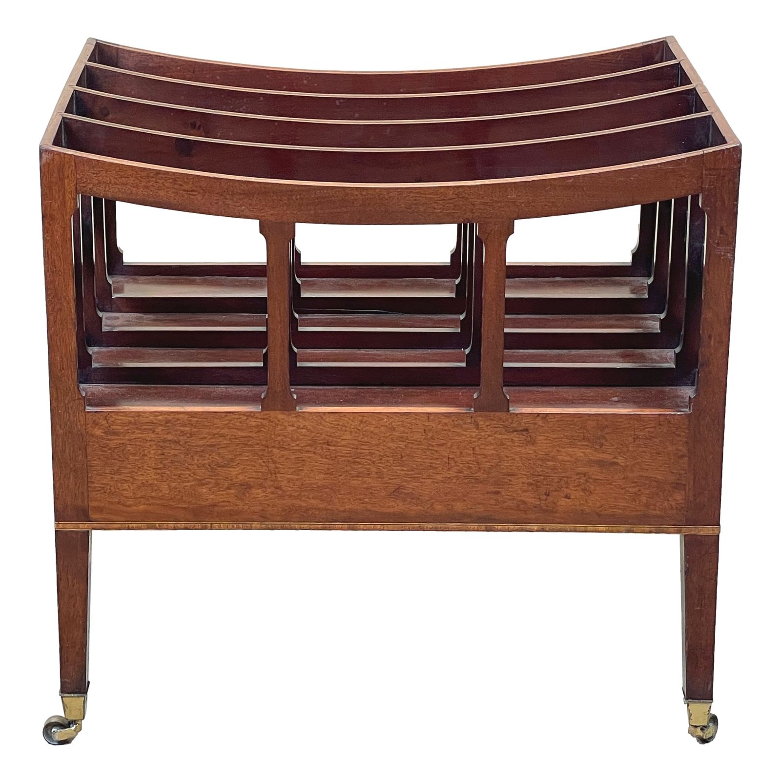 Mahogany Georgian Boat Shaped Canterbury (England, Circa 1800) photo 2450.0