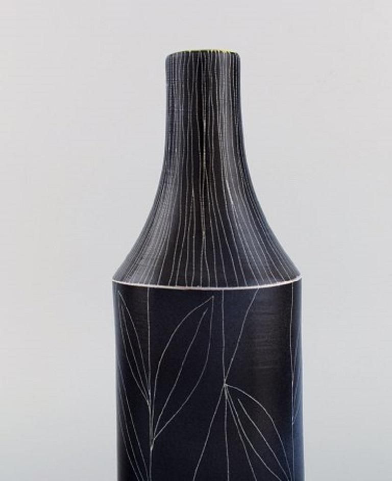 Mari Simmulson For Upsala Ekeby, Vase In Glazed Stoneware photo Home Decor