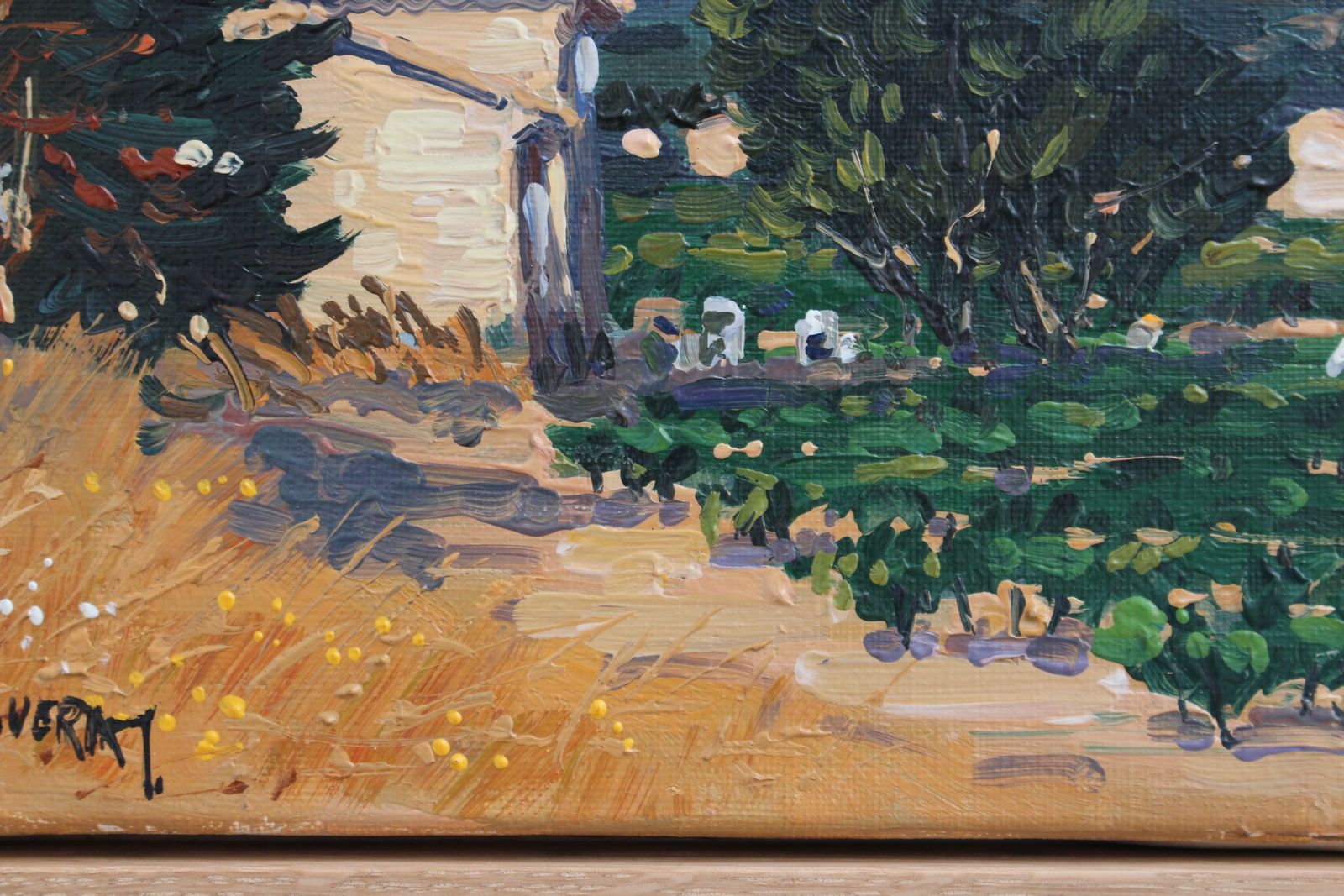 1250.0 View Of Mont Ventoux Under The Provence Sky' By Michel Margueray (Circa 2000) photo