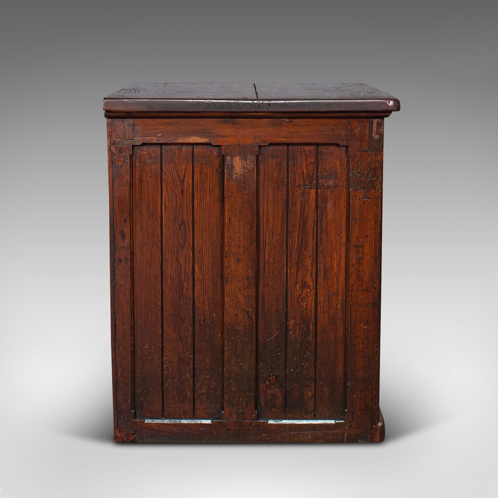 Antique Chest Of Drawers, English, Pitch Pine, Shop Retail, C.1870 photo 2850.0