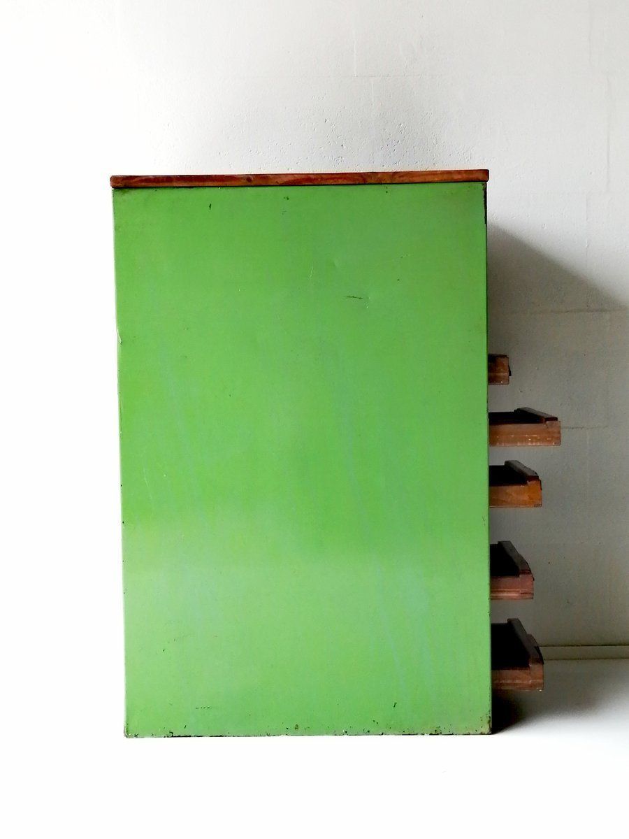 photo buy Industriële Kast Met Lades, Jaren 1960