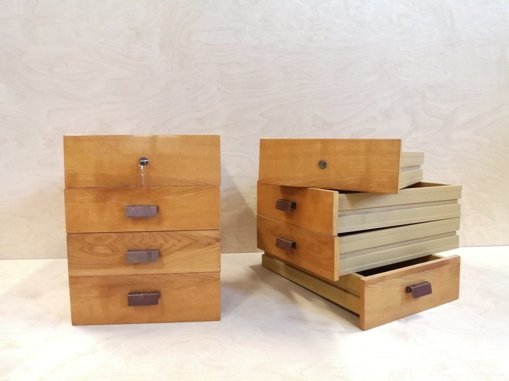 Schrijftafel, Jaren 1980, Esdoorn photo furniture