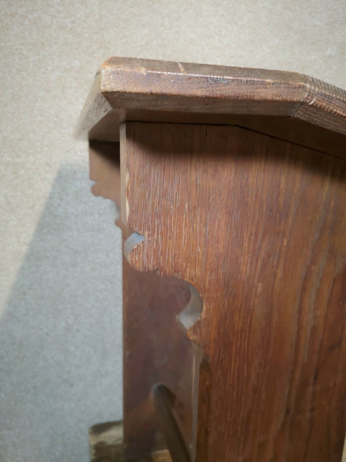 photo for sale Antique Oak & Pine School Desk