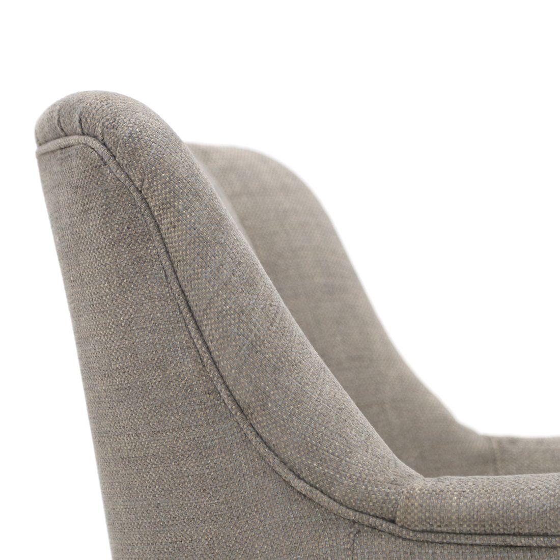 Armchair In Gray Fabric, 1950s photo vintage