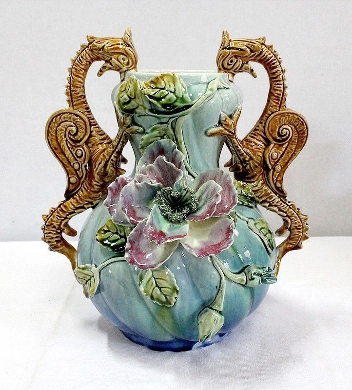 photo for sale Barbotine Garnish, Art Nouveau, 1900