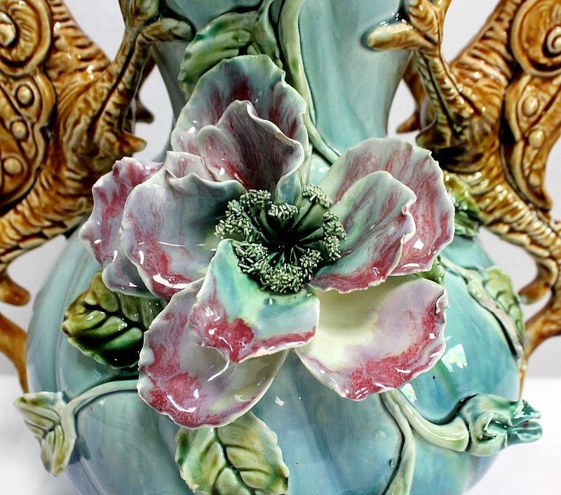 photo vinterior Barbotine Garnish, Art Nouveau, 1900