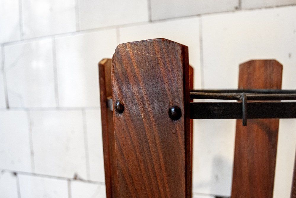 Paraplubak Van Ijzer En Hout, Ca. Jaren 1950 photo furniture