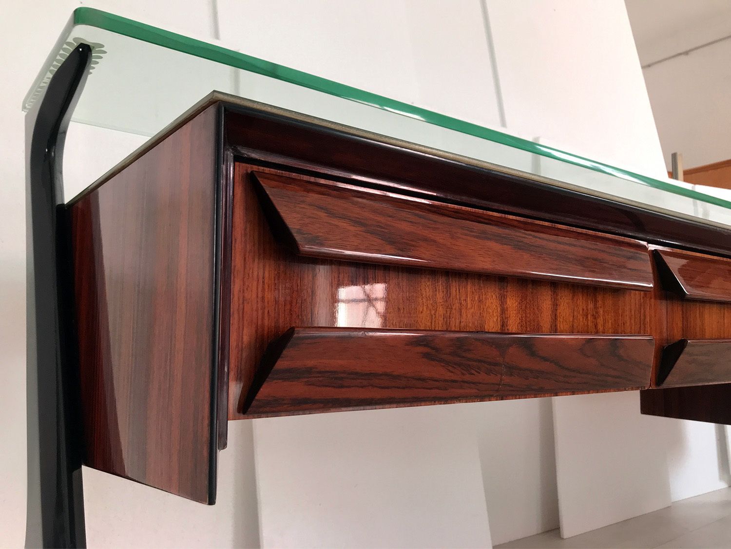 Italian Midcentury Sideboard Or Vanity Dresser By Vittorio & Plinio Dassi, 1950s photo furniture