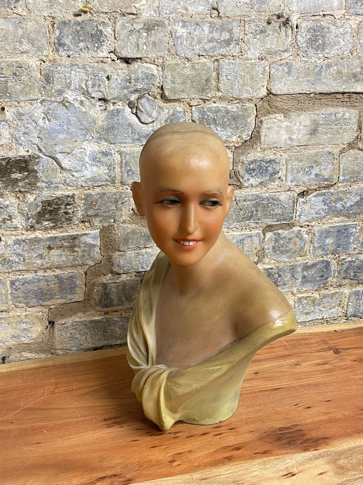 1920s Wax Mannequin photo Home Decor
