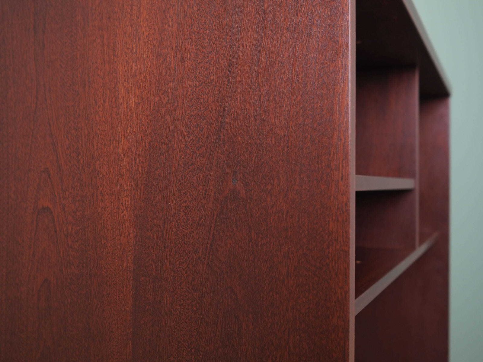 photo furniture Mahonie Boekenkast, Jaren 1960, Zweeds Design, Geproduceerd Door Ulferts