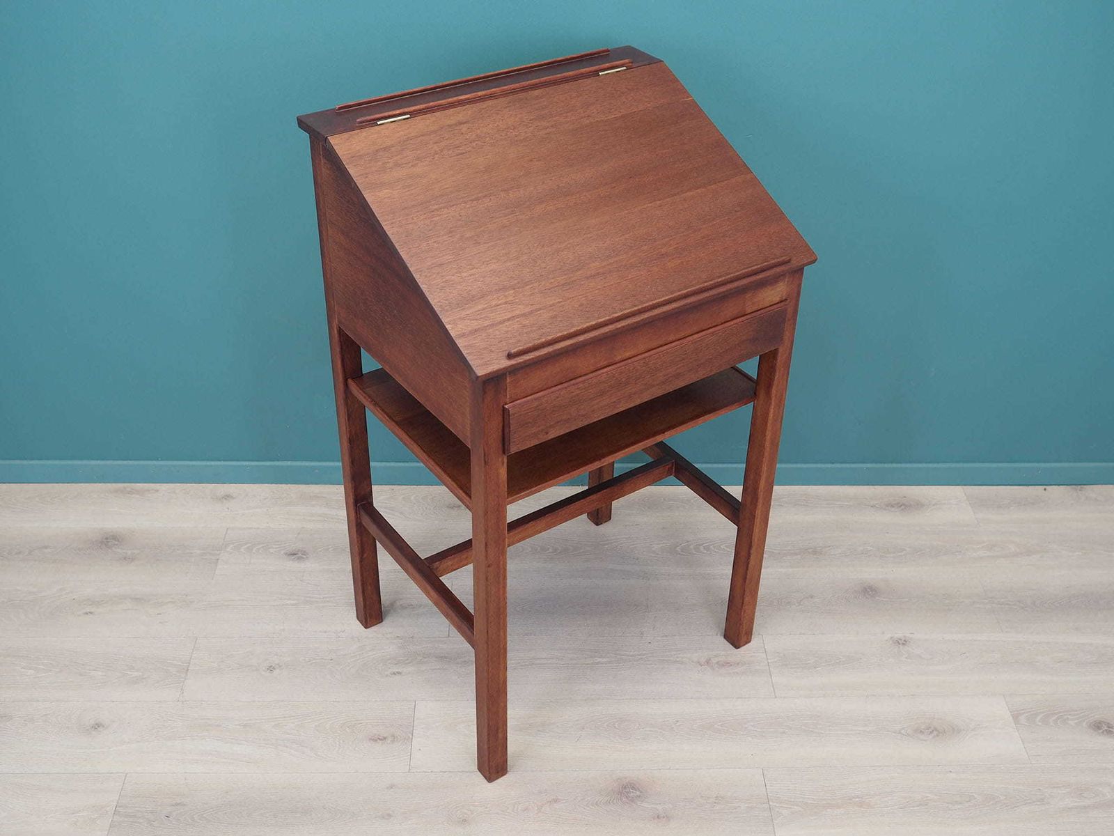 Mahonie Secretaire, Deens Design, Jaren 1960, Gemaakt In Denemarken photo buy
